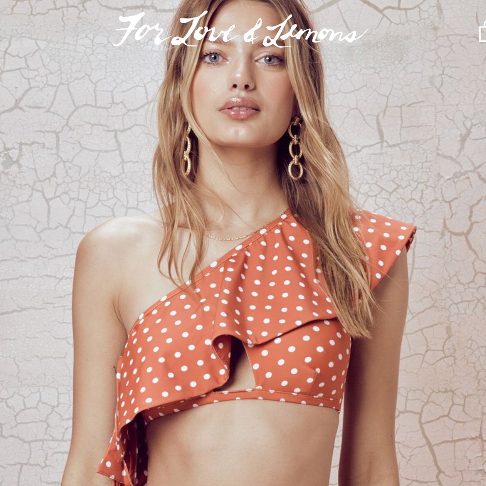 For Love & Lemons Tropicana Bandeau